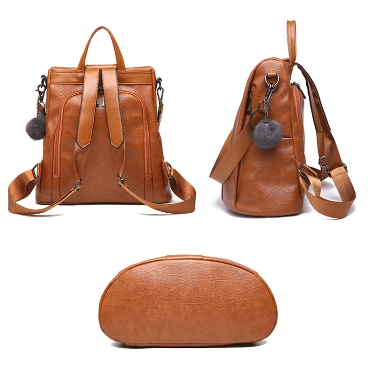 TFZ468 Vintage PU Soft Leather Ladies Backpack