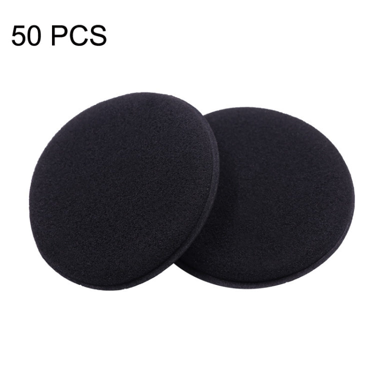 50 PCS Waxing Sponge Cars With Round Edge Car Washing Car Wax Maintenance Polished Sponge