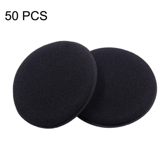50 PCS Waxing Sponge Cars With Round Edge Car Washing Car Wax Maintenance Polished Sponge