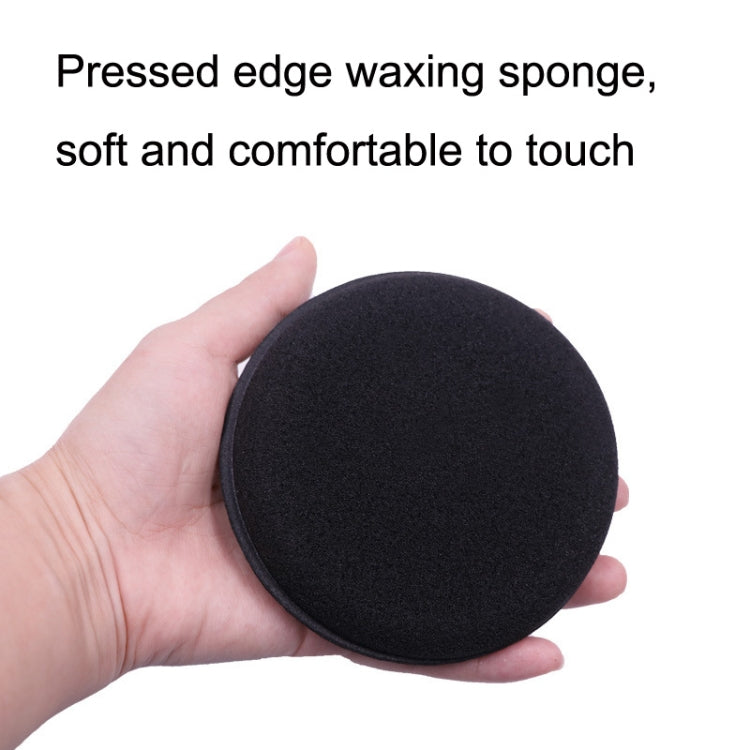 50 PCS Waxing Sponge Cars With Round Edge Car Washing Car Wax Maintenance Polished Sponge