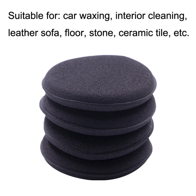 50 PCS Waxing Sponge Cars With Round Edge Car Washing Car Wax Maintenance Polished Sponge
