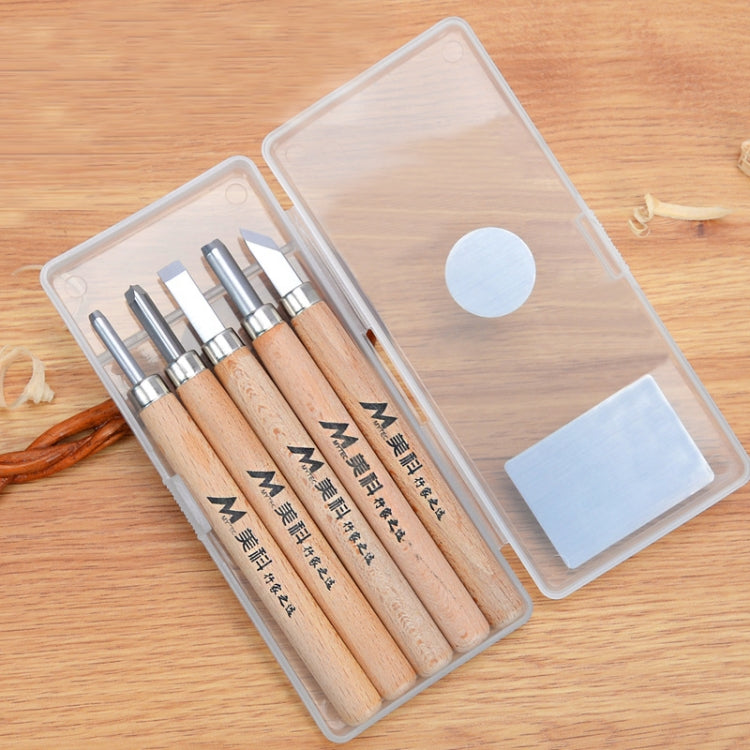 MYTEC Multifunctional Woodworking Rubber Stamp Carving Tool Knife