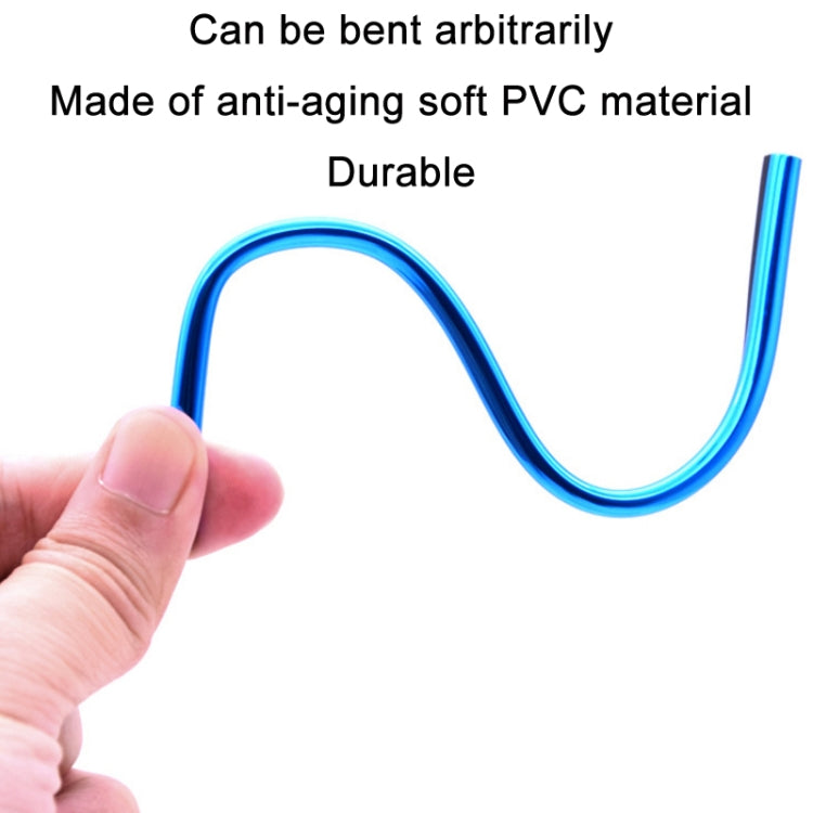 10pcs/pack Car Air Conditioner Vent U-Shaped Electroplating Decorative Strip