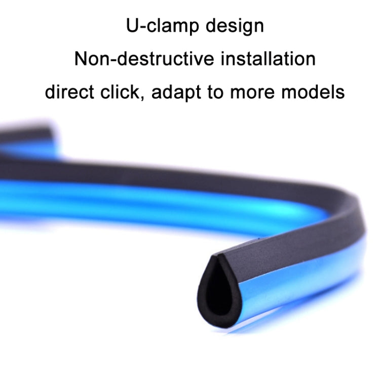 10pcs/pack Car Air Conditioner Vent U-Shaped Electroplating Decorative Strip