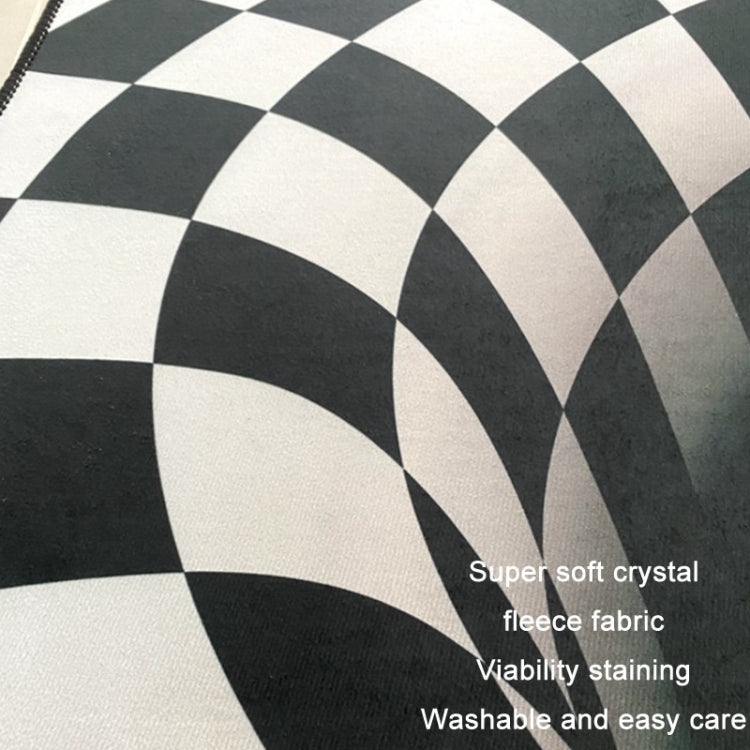 3D Geometric Stereo Trap Vision Living Room Bedroom Carpet