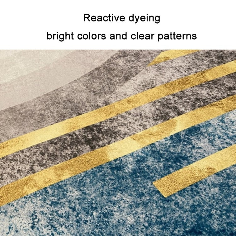 Modern Abstract Geometric Living Room Rug Coffee Table Cushion