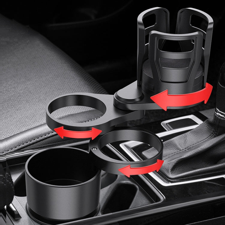 Car Multifunctional Retractable Rotating Water Cup Holder