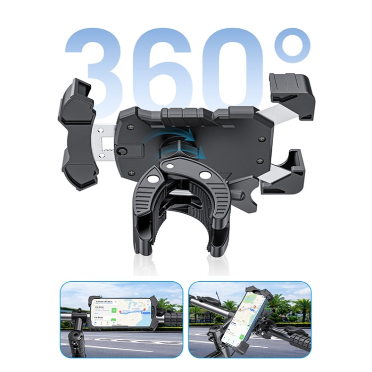 L101+M011 Outdoor Cycling Mechanical Locking Phone Holder