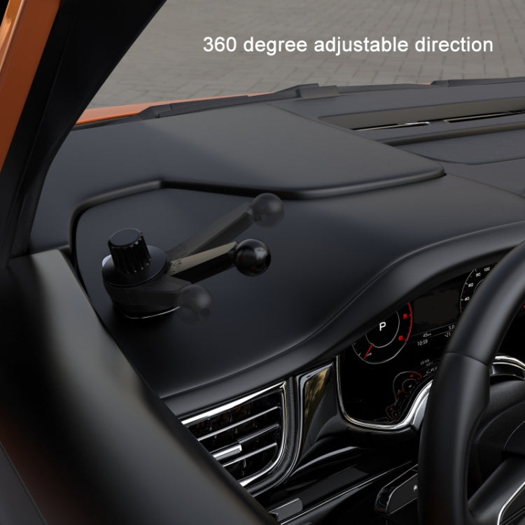 6 PCS Car Center Console Mobile Phone Bracket Snail Base Accessories