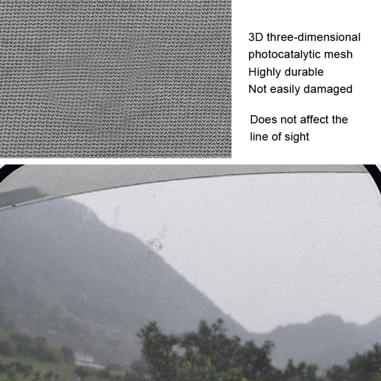 Non-Porous Suction Cup Car Mesh Sunshade