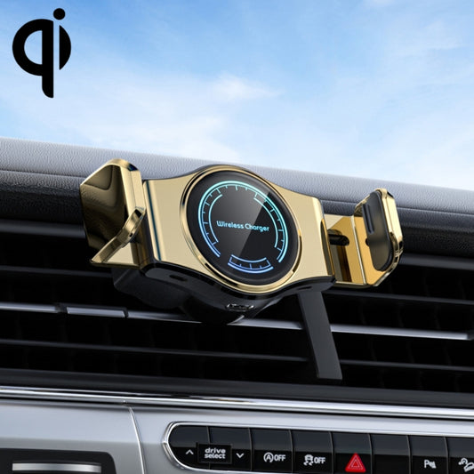 15W Mini Car Wireless Charger Phone Smart Sensing Holder