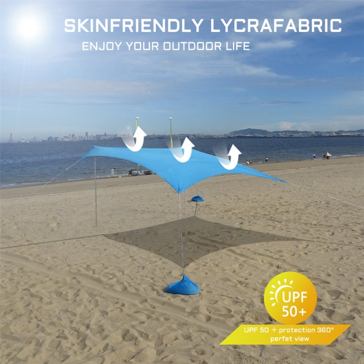 Outdoor Beach Lycra Canopy Camping Tent Sunshade Fishing Tent, Size: