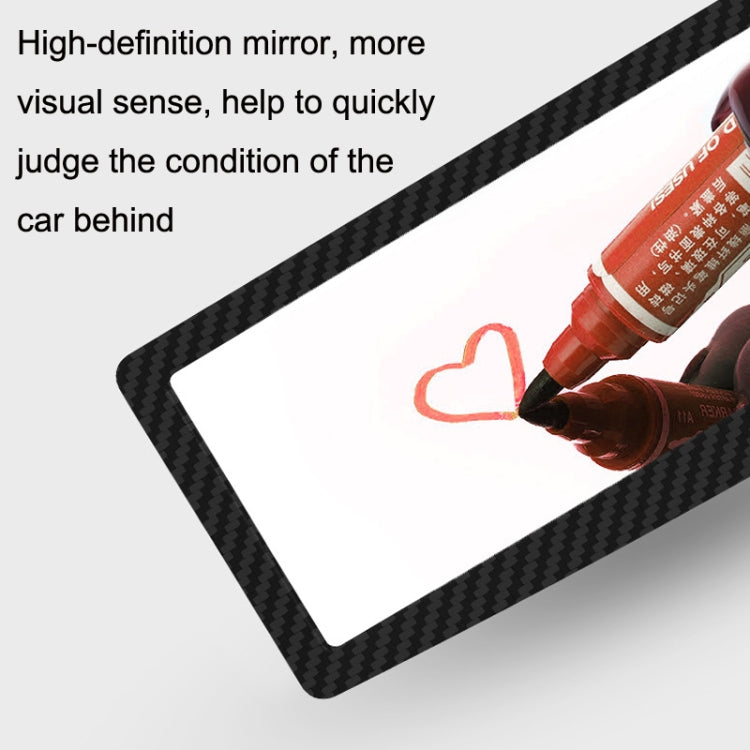 CZC-255 Carbon Fiber Indoor Rearview Mirror Modified Suction Cup Endoscope Auxiliary Mirror