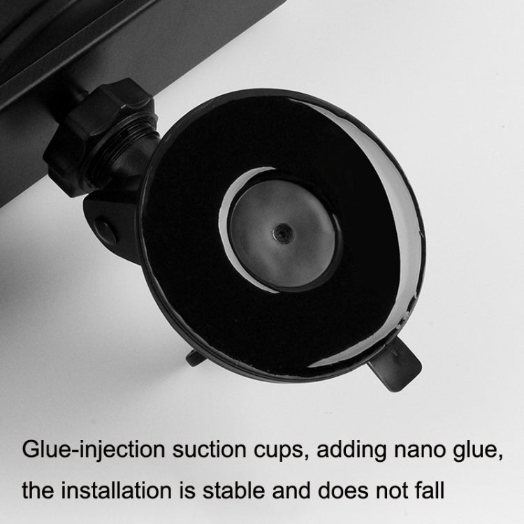 CZC-255 Carbon Fiber Indoor Rearview Mirror Modified Suction Cup Endoscope Auxiliary Mirror