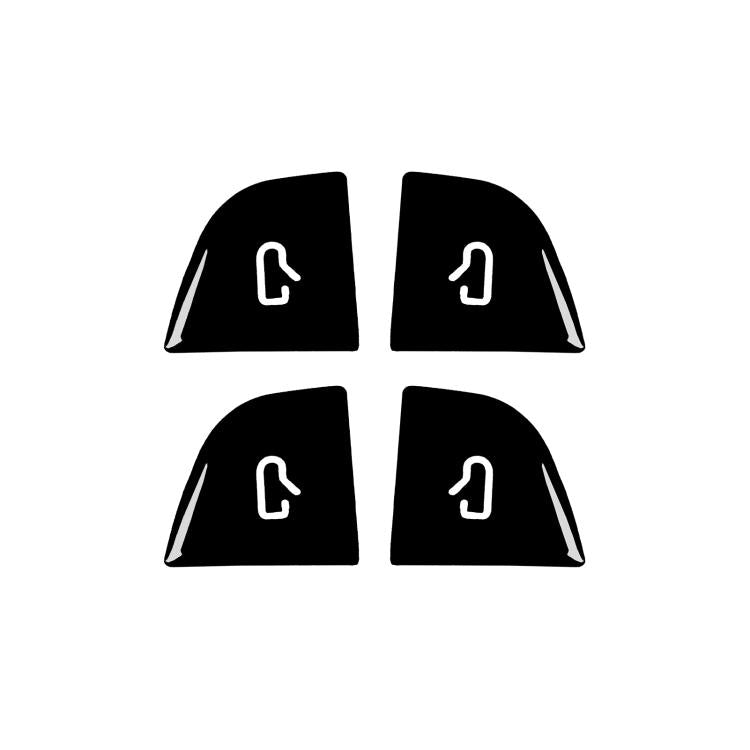 For Tesla Model 3 4pcs/ Set B-type Car Window Switch Stickers