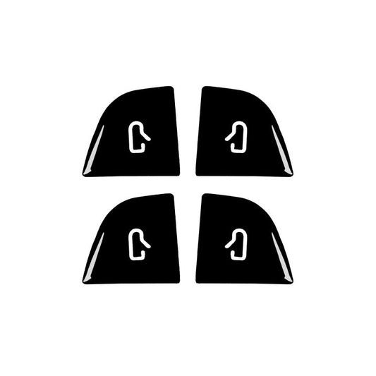 For Tesla Model 3 4pcs/ Set B-type Car Window Switch Stickers