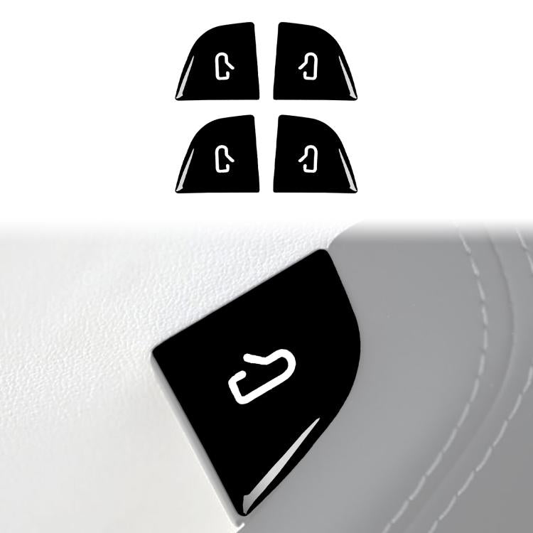 For Tesla Model 3 4pcs/ Set B-type Car Window Switch Stickers