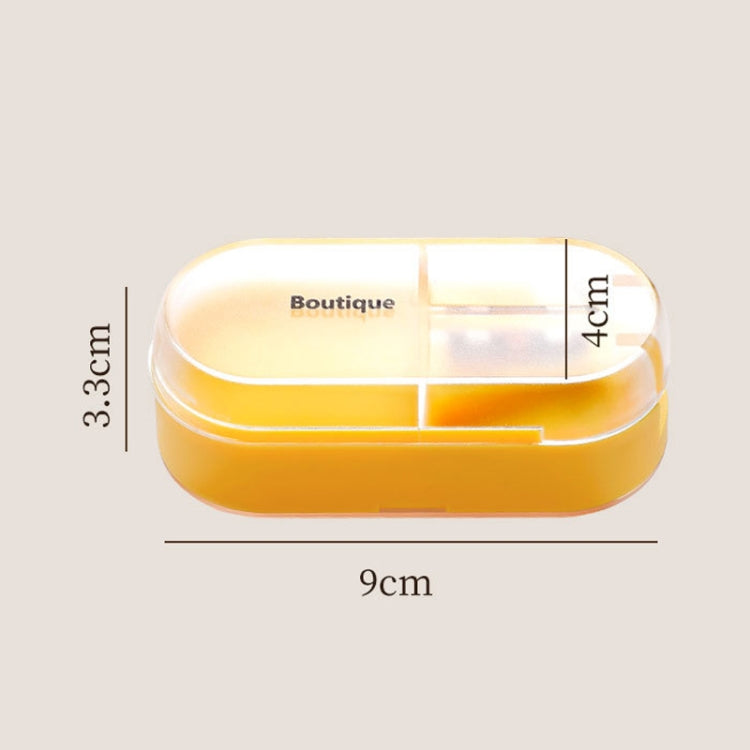 Home Convenient Transparent Tablet Divider Compartments Medicine Boxes