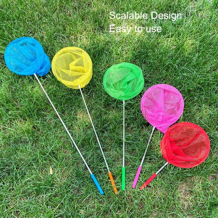 Stainless Steel Telescopic Children Catching Fish And Insects Net