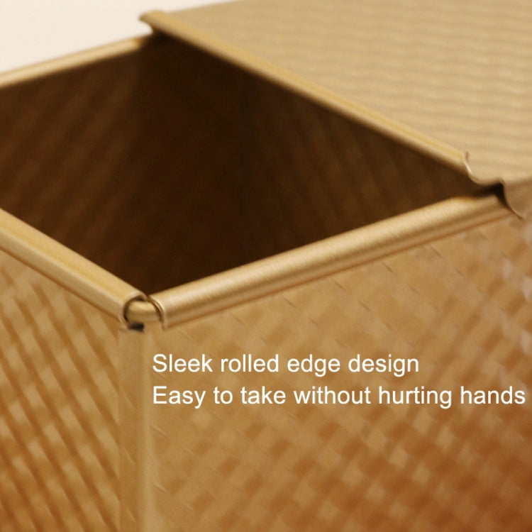 Square Toast Box Non-Stick Water Cube Toast Mold, Style: