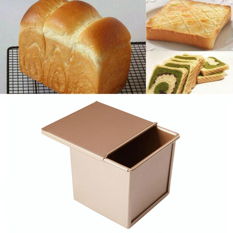 Square Toast Box Non-Stick Water Cube Toast Mold, Style: