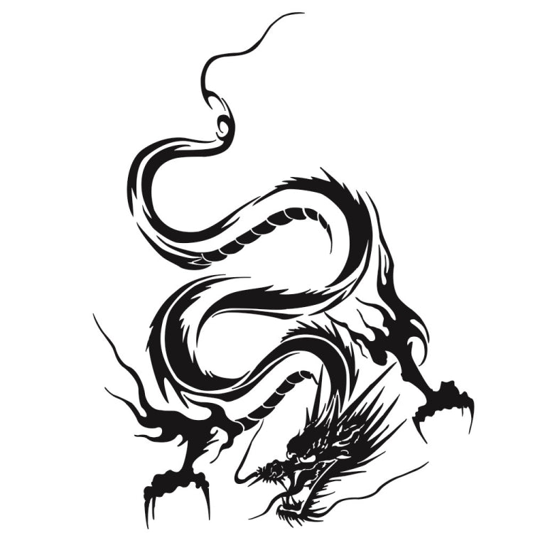 D-131 Dragon Totem Dragon Car Cover Sticker Modified Roof Scratch Sticker