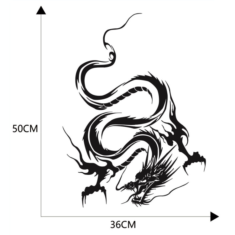 D-131 Dragon Totem Dragon Car Cover Sticker Modified Roof Scratch Sticker