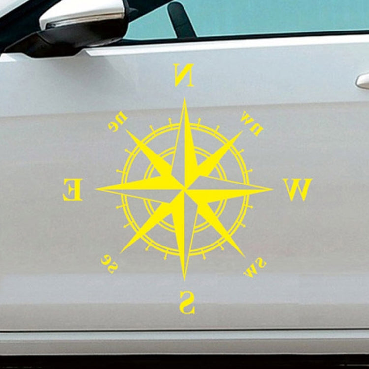 D-336 Car Compass Graphic Sticker Hood Car Body Universal Sticker