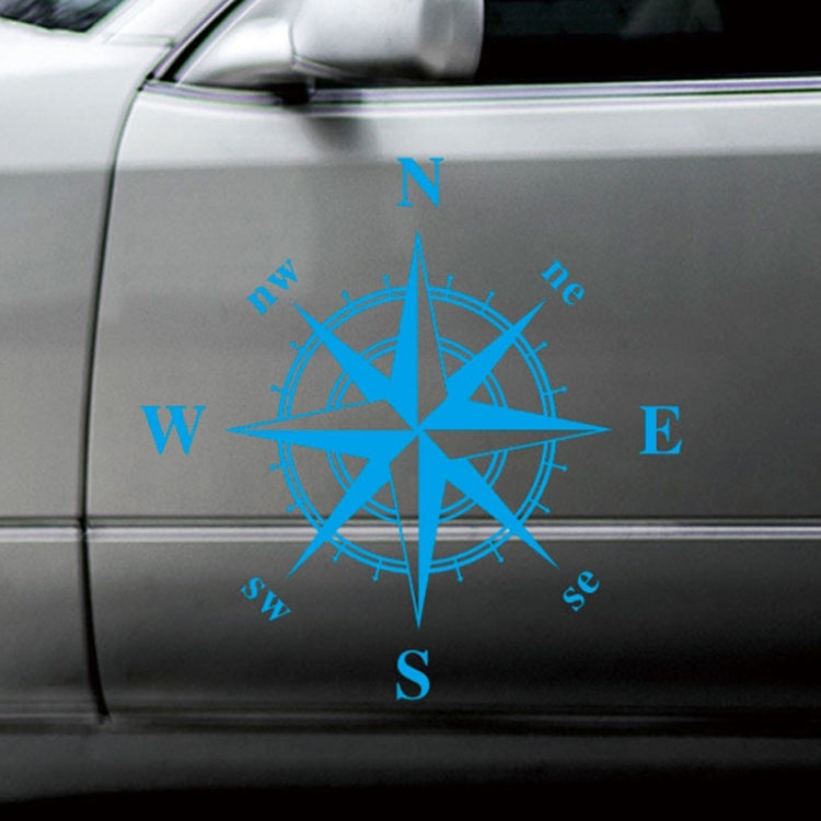 D-336 Car Compass Graphic Sticker Hood Car Body Universal Sticker