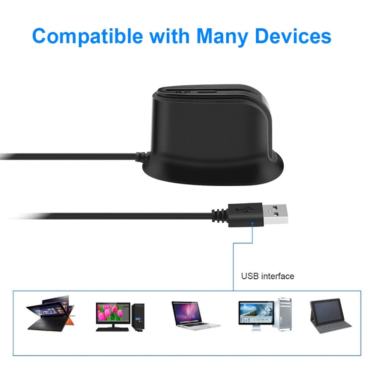 Rocketek  SCR812 USB 2.0 Smart Card Reader IC ID CAC TF Card Reader