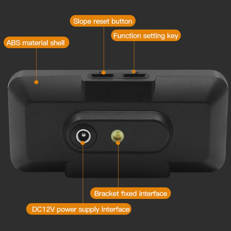 Car HUD Level Slope GPS Compass Altitude Display