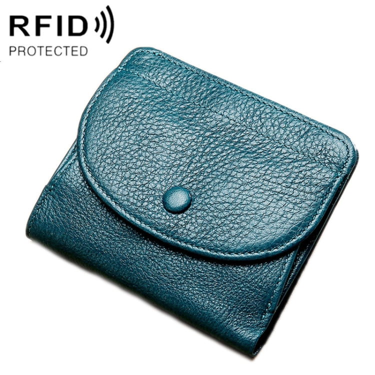 TP-195 Genuine Leather Natural Tumbled Buckle Coin Purse