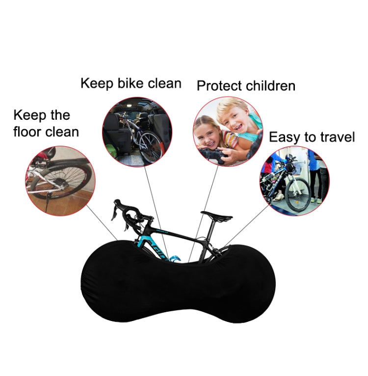 Bicycle Tire Dust Cover High Elasticity Universal Road Bike Wheel Cover