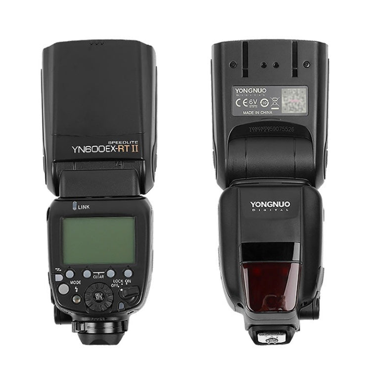 Yongnuo YN600EX-RT II  HSS 1/8000s Master TTL Flash Speedlite For Canon