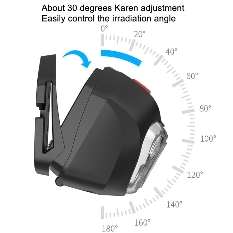 Outdoor Glare Small Headlight Plastic Fishing Head Wearing Light