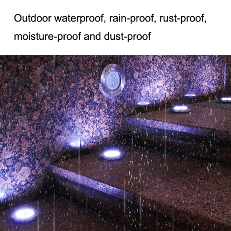 2 PCS 20LEDs Outdoor Waterproof Solar Garden Light Lawn Buried Light