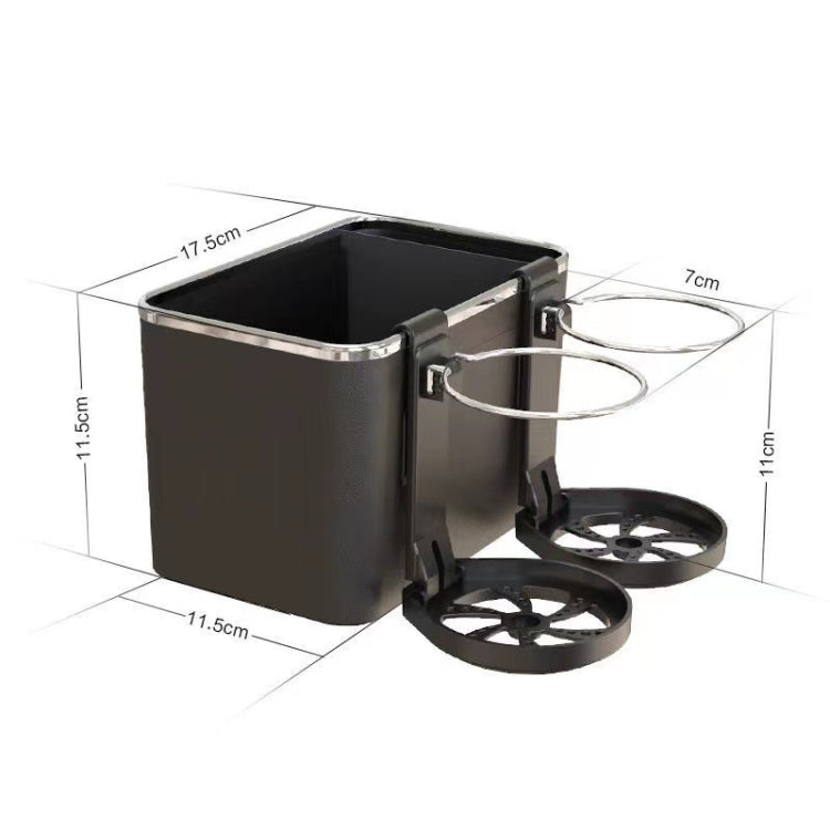 Car Paper Box Hanging Armrest Box Storage Box Cup Holder