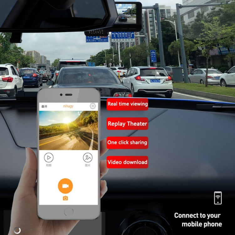 V2 WiFi HD USB ADAS Auxiliary Driving Recorder