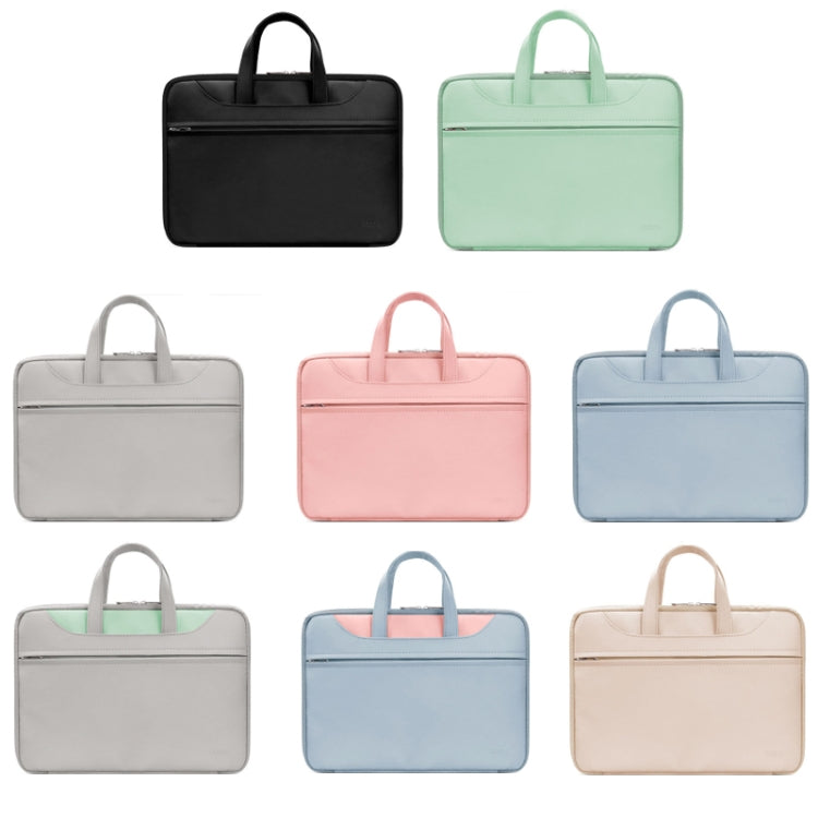 Baona BN-Q006 PU Leather Full Opening Laptop Handbag, For 11/12 inches, For 13/13.3/14 inches