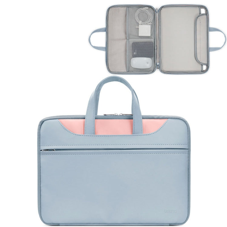 Baona BN-Q006 PU Leather Full Opening Laptop Handbag, For 11/12 inches, For 13/13.3/14 inches