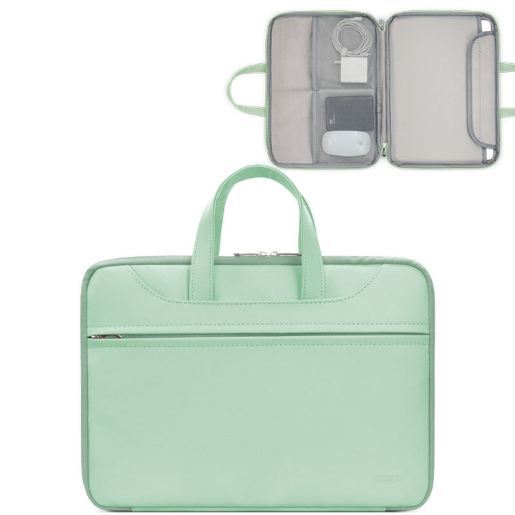 Baona BN-Q006 PU Leather Full Opening Laptop Handbag, For 11/12 inches, For 13/13.3/14 inches