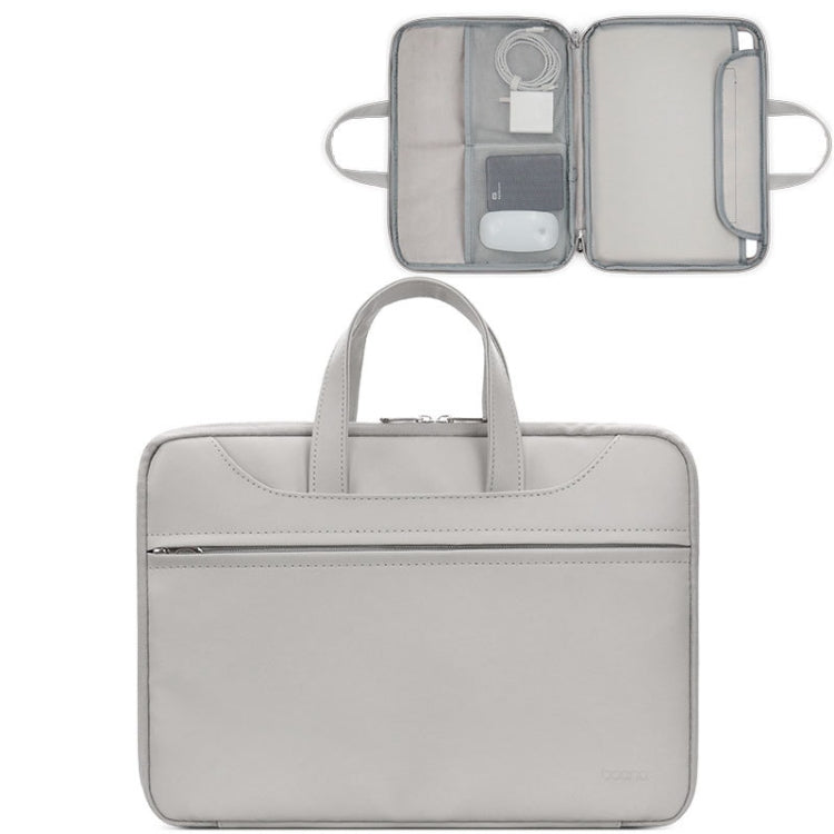 Baona BN-Q006 PU Leather Full Opening Laptop Handbag, For 11/12 inches, For 13/13.3/14 inches