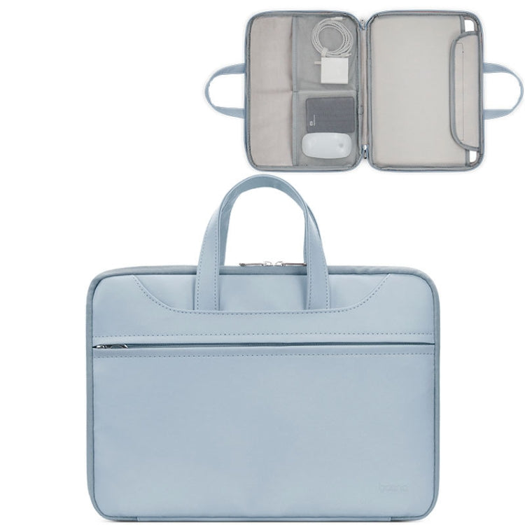 Baona BN-Q006 PU Leather Full Opening Laptop Handbag, For 11/12 inches, For 13/13.3/14 inches