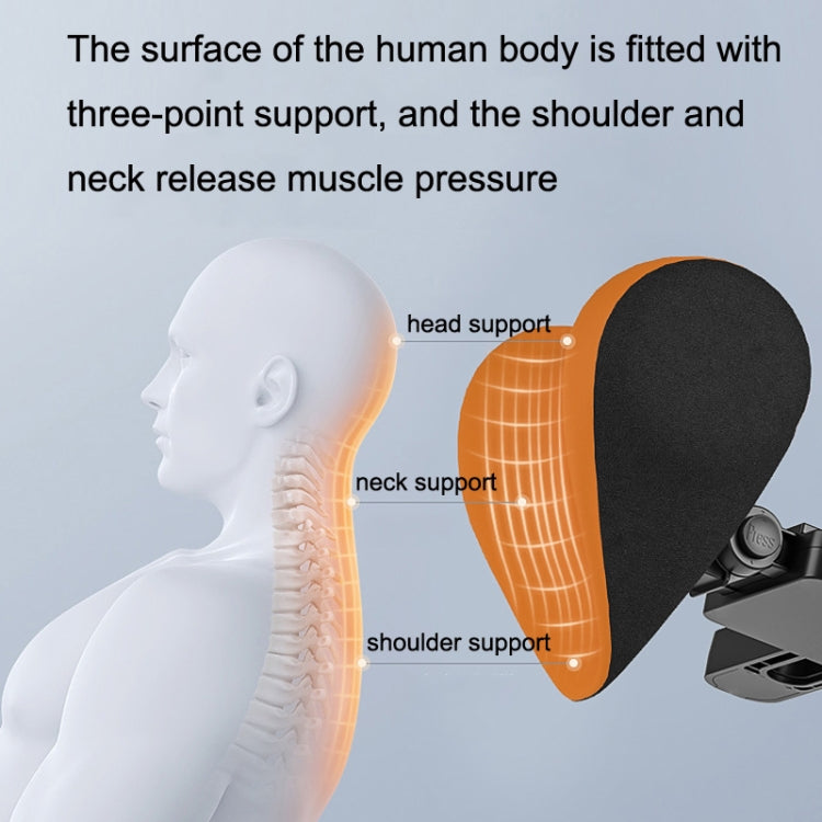 A09 Car Seat Headrest Memory Foam Comfortable Neck Pillow, Style: