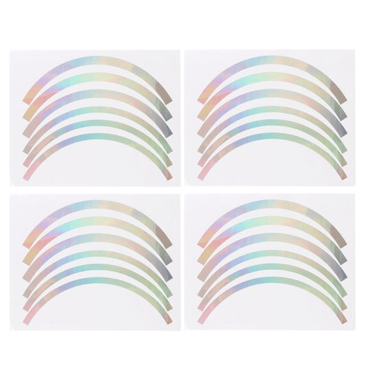 2 Sets Wheel Hub Protective Sticker For Scooter Bicycle Electric Vehicle