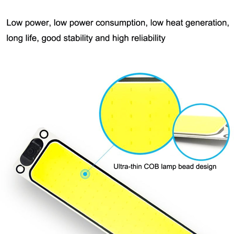 2PCS Car Cab LED Reading Light COB Truck Interior Light Dome Lamp