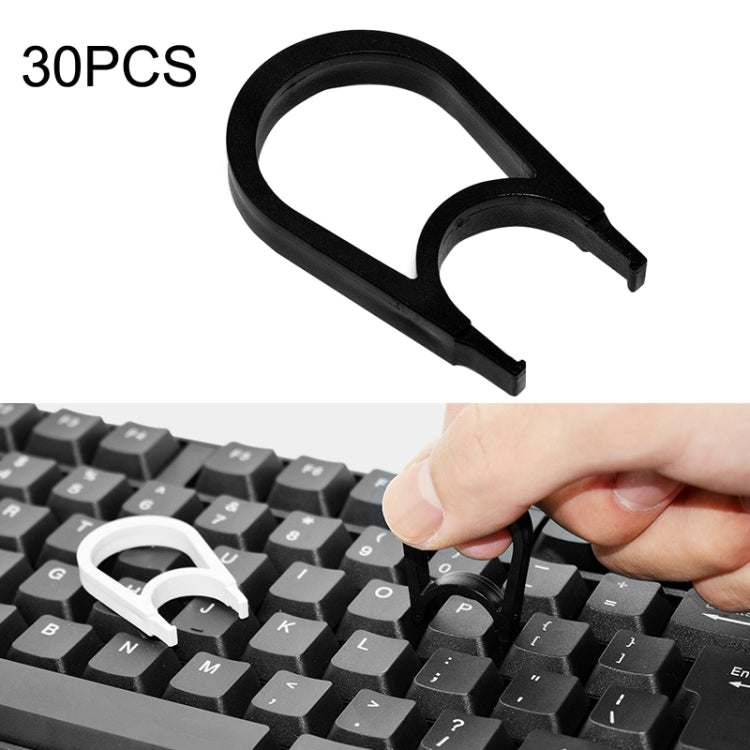30PCS Computer Keyboard Key Puller Cleaning Key Removal Tool