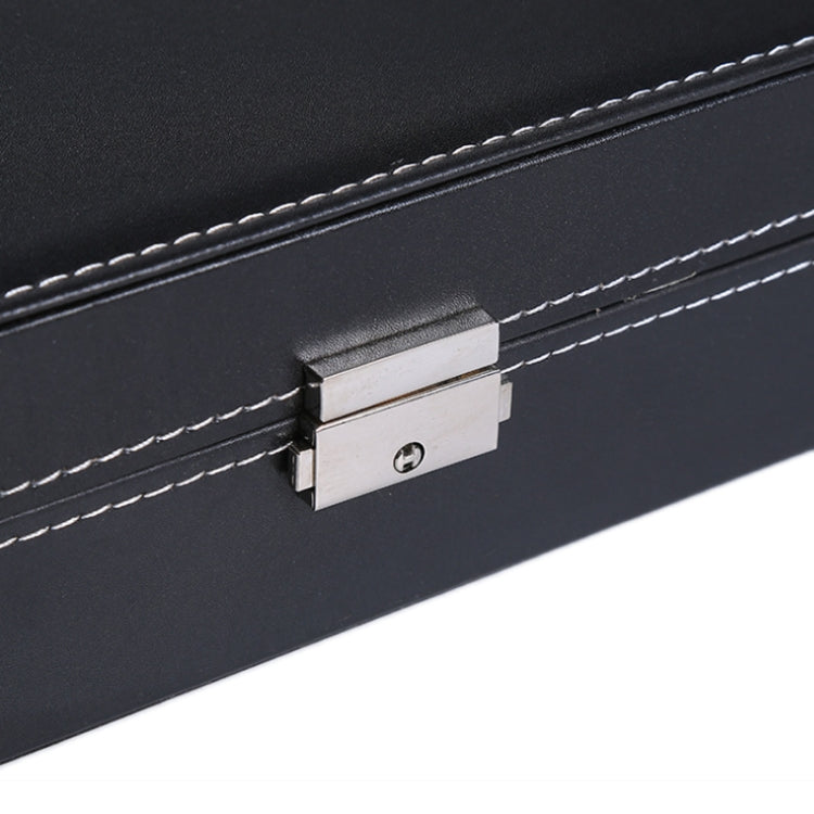 8-Bit Watch Display Storage Box Necklace Ring Jewelry Box With Mirror