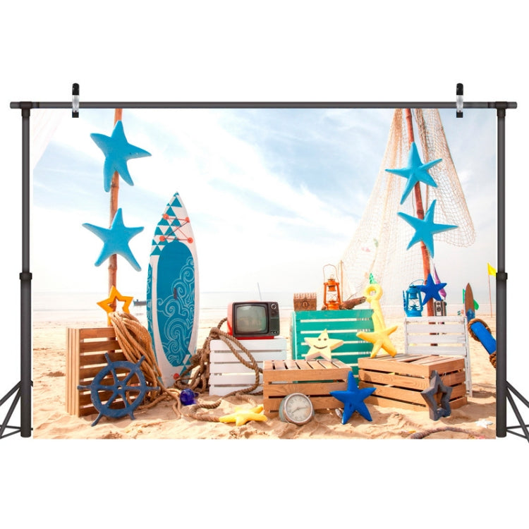 2.1m X 1.5m Beach Surfboard Photography Background Cloth