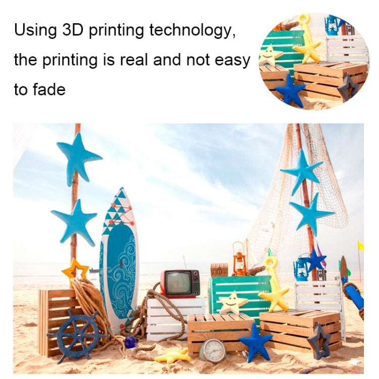 2.1m X 1.5m Beach Surfboard Photography Background Cloth